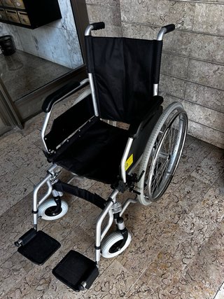 Silla de ruedas.