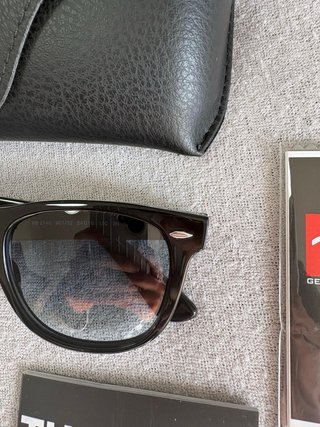 Gafas de Sol Ray-Ban Wayfarer Black/Gradient Grey