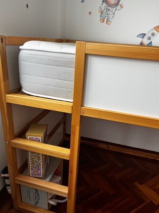 Cama KURA Ikea reversible niños (sin colchón)