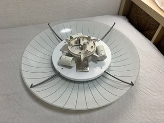 Lámpara de techo IKEA cristal
