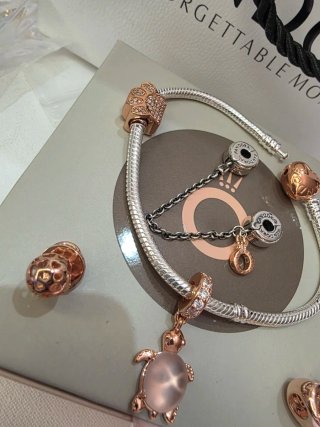 Pulsera Pandora Oro Rosa