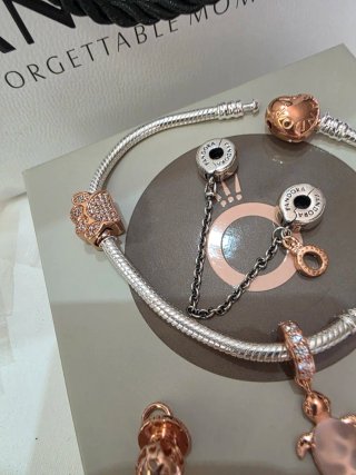Pulsera Pandora Oro Rosa