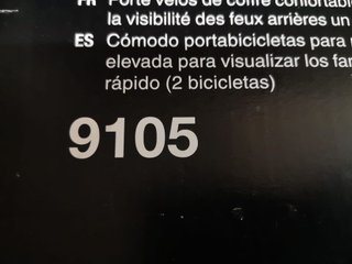 Portabici Thule 9105 Clip on High