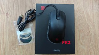 Ratón Gaming Zowie FK2 Negro