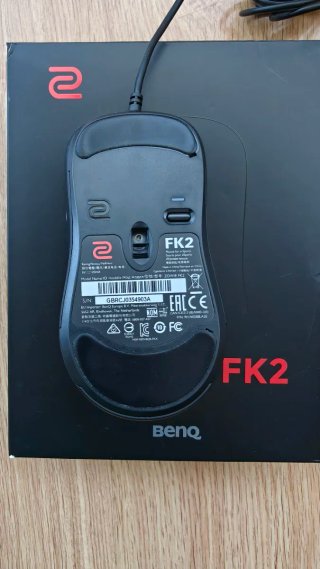Ratón Gaming Zowie FK2 Negro