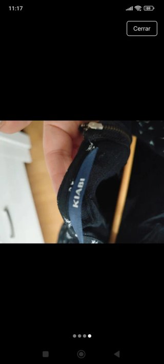 Vestido negro verano estampado