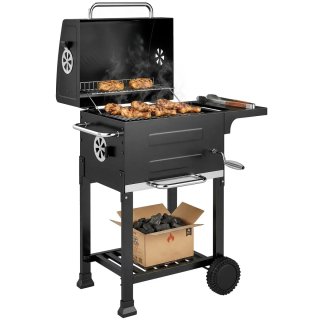 Barbacoa Carbón Portátil Parrilla Acero