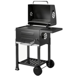 Barbacoa Carbón Portátil Parrilla Acero