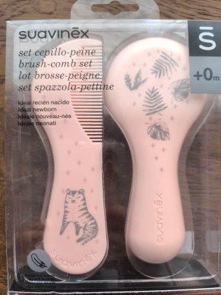 Set Cepillo y Peine Suavinex Recién Nacido