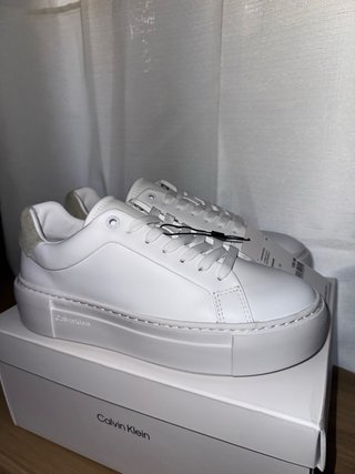 Zapatillas Calvin Klein Blancas Talla 37
