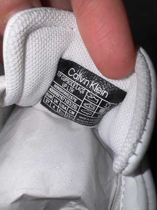 Zapatillas Calvin Klein Blancas Talla 37