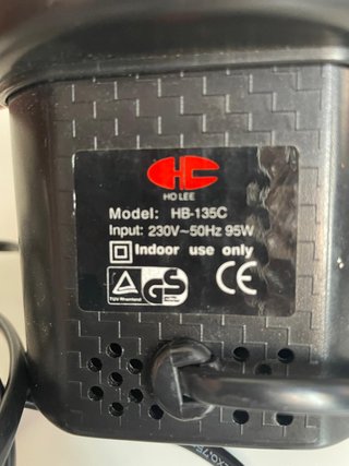 Inflador Eléctrico Portátil Negro