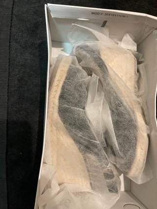 Sandali con zeppa neri eleganti da donna nuovi