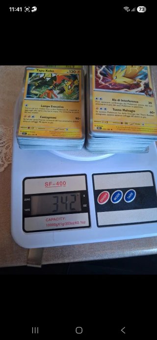 Mazzo carte Pokémon miste lingua italiana