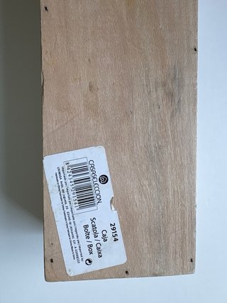 Caja de madera Infusiones