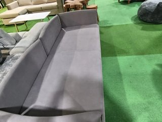 Sofá Cama Gris Tela