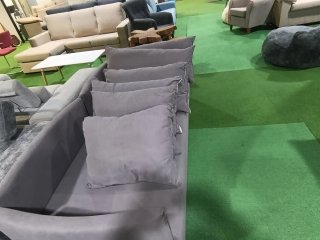Sofá Cama Gris Tela