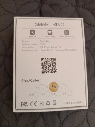 Este dispositivo es un anillo inteligente.