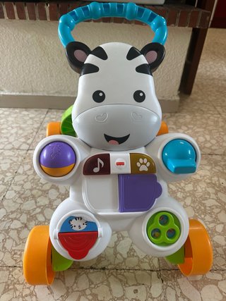 Andador correpasillos cebra Fisher Price