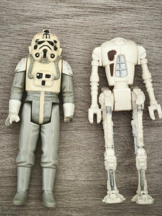 Lote 2 Figuras Star Wars Kenner 3.75 Piezas