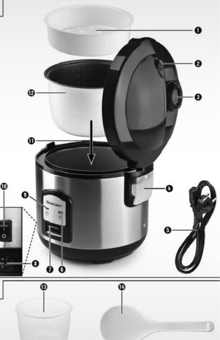 SilverCrest Cocedor de Arroz 400W