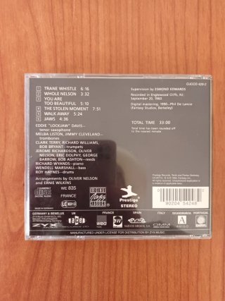 CD Eddie Lockjaw Davis Big Band - Trane Whistle