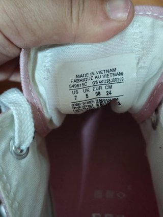 Converse All Star Rosas Talla 38 Mujer