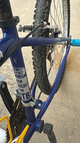 Bicicleta Infantil Scorpion Azul