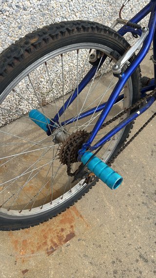 Bicicleta Infantil Scorpion Azul