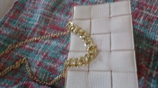 Bolso Beige y Dorado