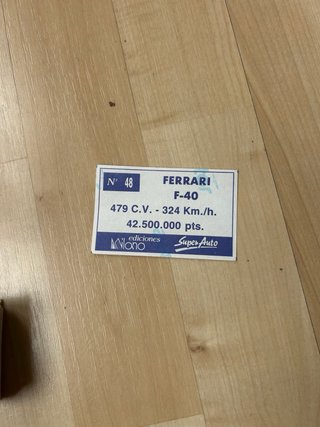 390 Cromos Super Auto Coches