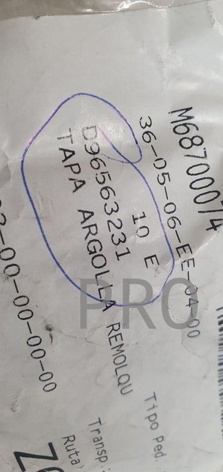 tapa enganche Chevrolet matiz nueva