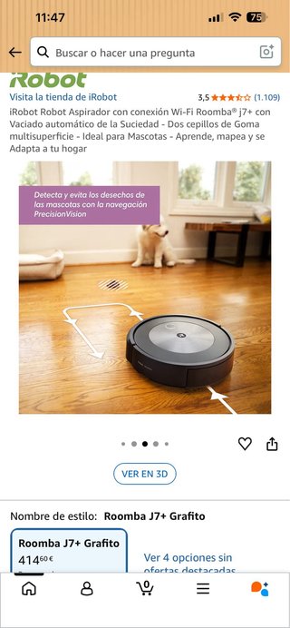 Robot Aspirador iRobot Roomba J7+