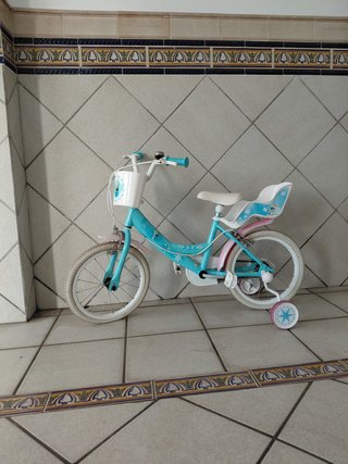 Bicicleta Frozen Decathlon 16 pulgadas