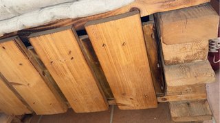 Conjunto Terraza Palets Mesa y Asientos