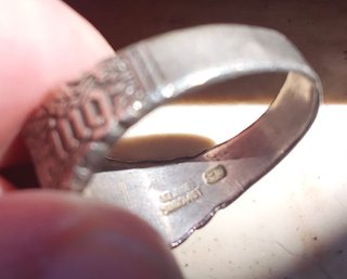 Anello Tedesco WW2 Aquila Croce Ferro