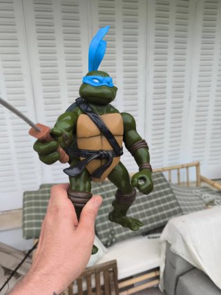 Tortuga Ninja Gigante Acción