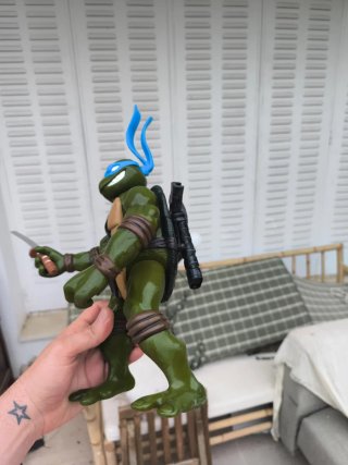 Tortuga Ninja Gigante Acción