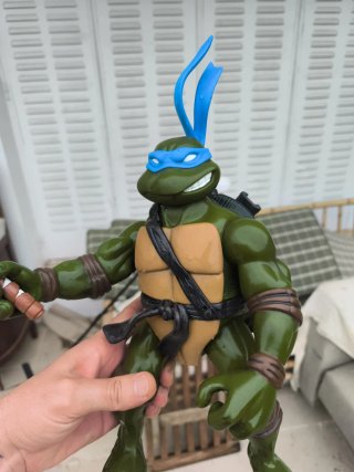 Tortuga Ninja Gigante Acción