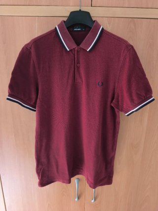 Polo Fred Perry Rojo Talla M