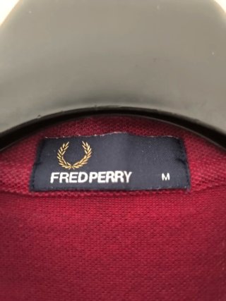 Polo Fred Perry Rojo Talla M