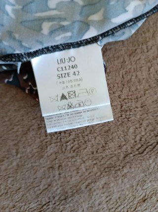 Abito Liu Jo seta grigio e lilla