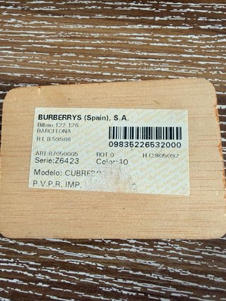 Gemelos Burberrys Vintage Originales con Caja