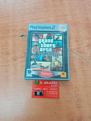 GIOCO PS2 GTA SAN ANDREAS