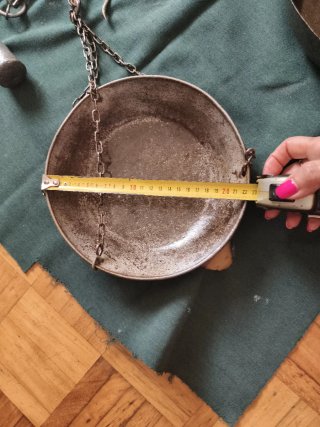 Báscula antigua romanas