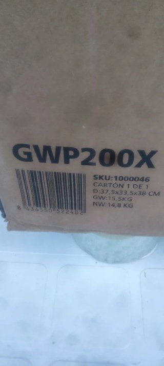 Motobomba GWP200X 79cc
