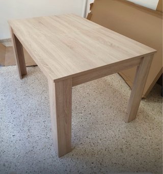 Mesa comedor extensible + 4 sillas