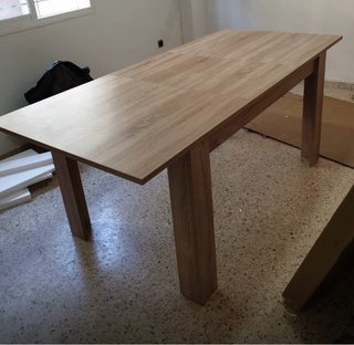 Mesa comedor extensible + 4 sillas