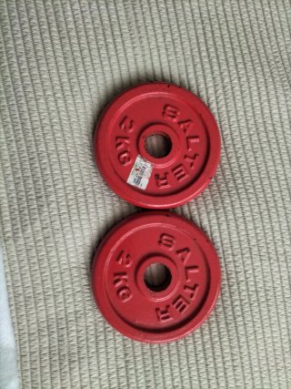 Discos de pesa Salter 2 kg
