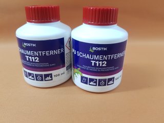 Pack 2 BOSTIK T112 PU Schaumentferner